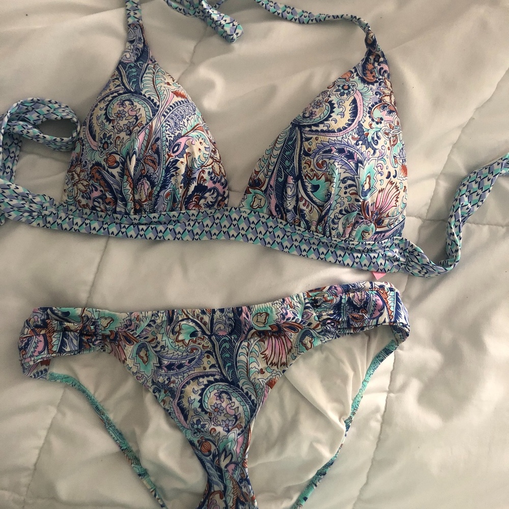 Patterned Bathing Suit